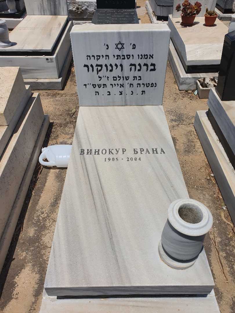 קברו של ברנה וינוקור