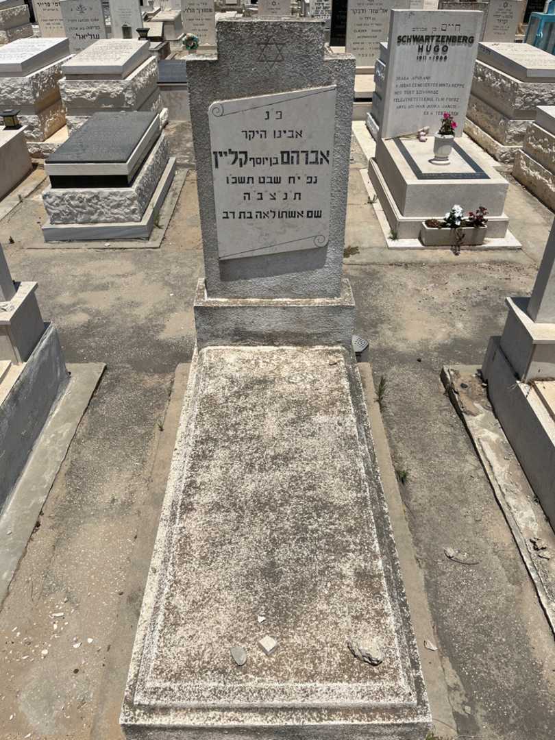 קברו של אברהם קליין
