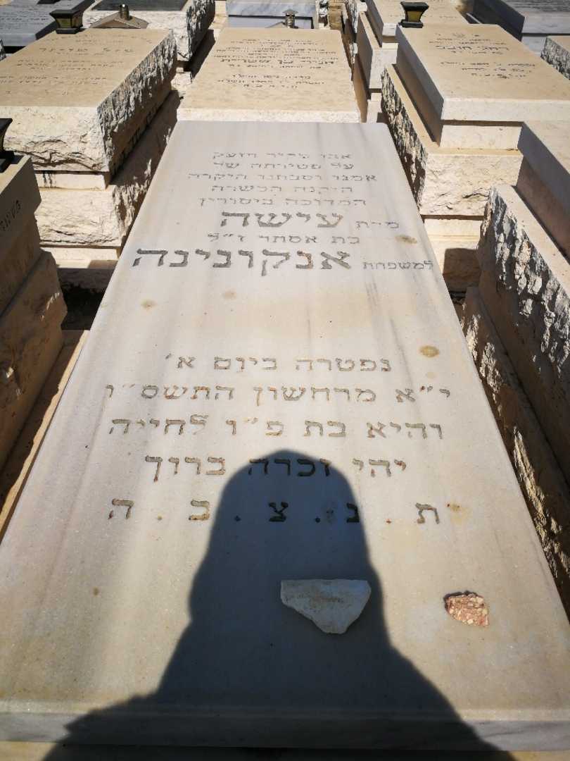 קברו של עישה אנקונינה