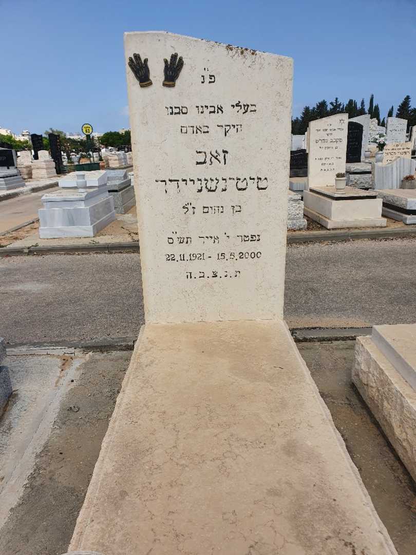 קברו של זאב טיטינשניידר