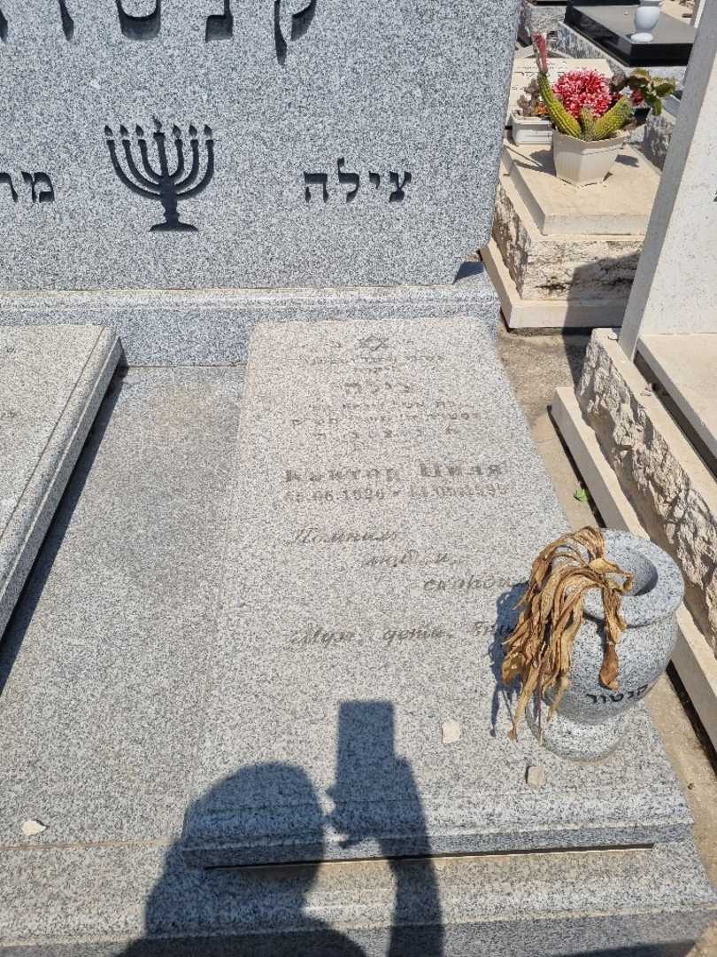 קברו של צילה קנטור. תמונה 2