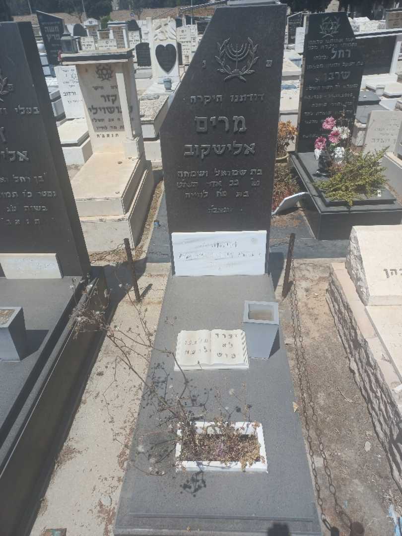 קברו של מרים אלישקוב