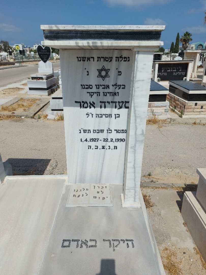 קברו של סעדיא אמר. תמונה 1