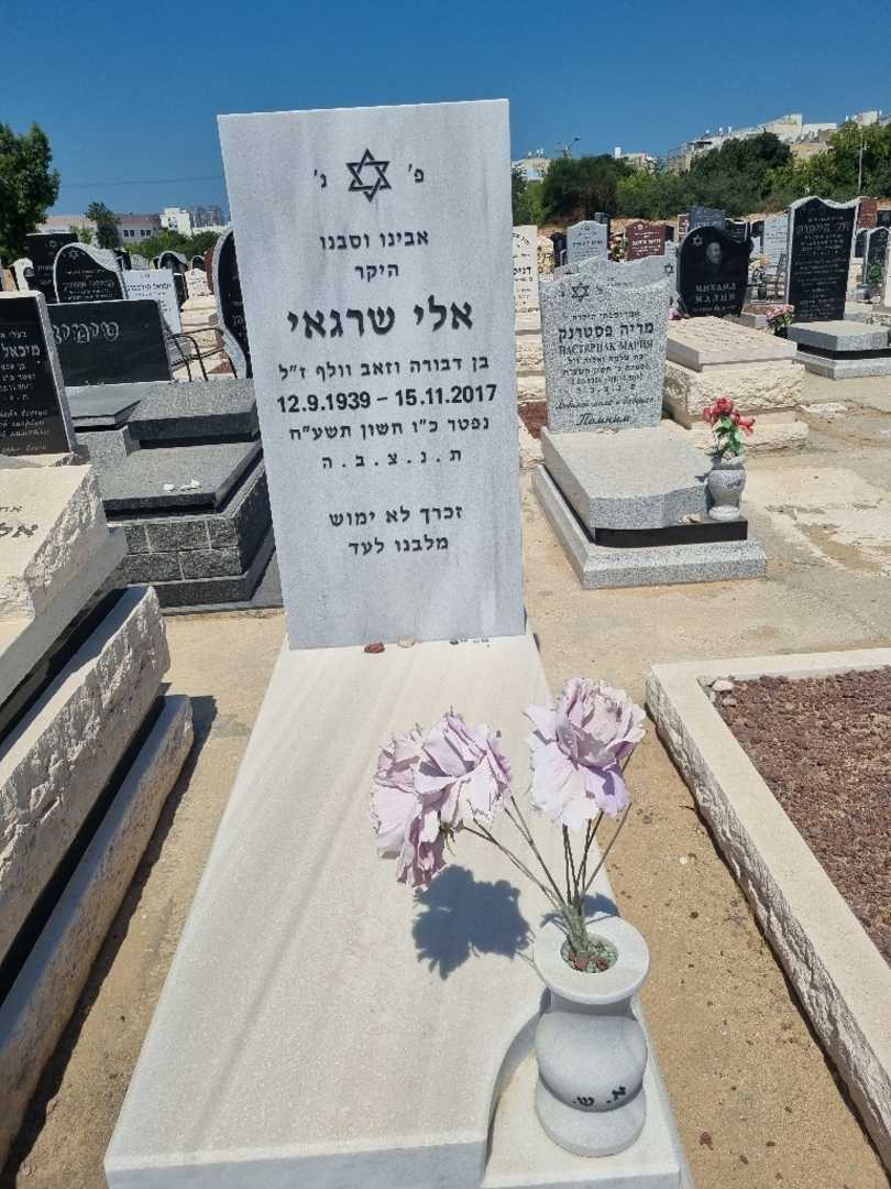 קברו של אלי שרגאי