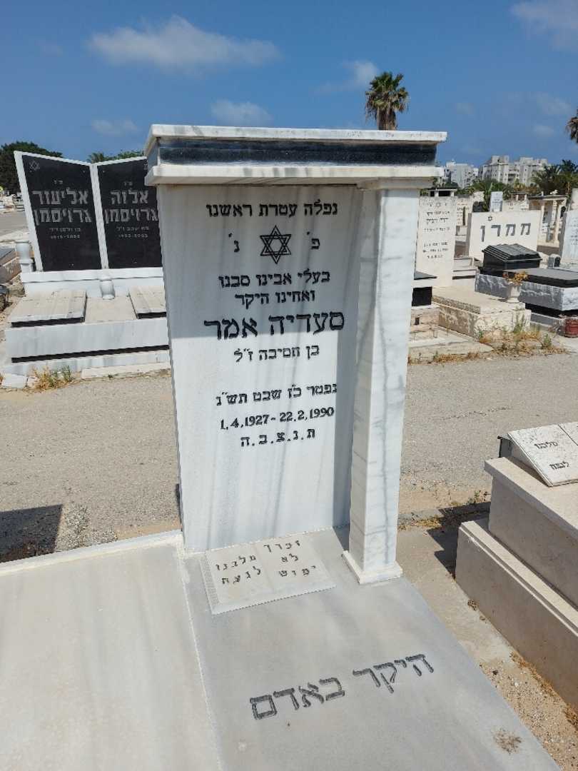 קברו של סעדיא אמר. תמונה 2