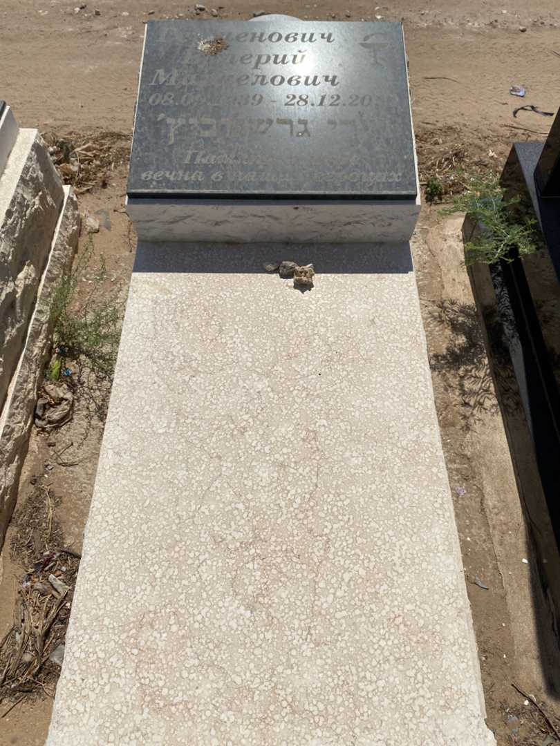 קברו של ולרי גרשנוביץ'