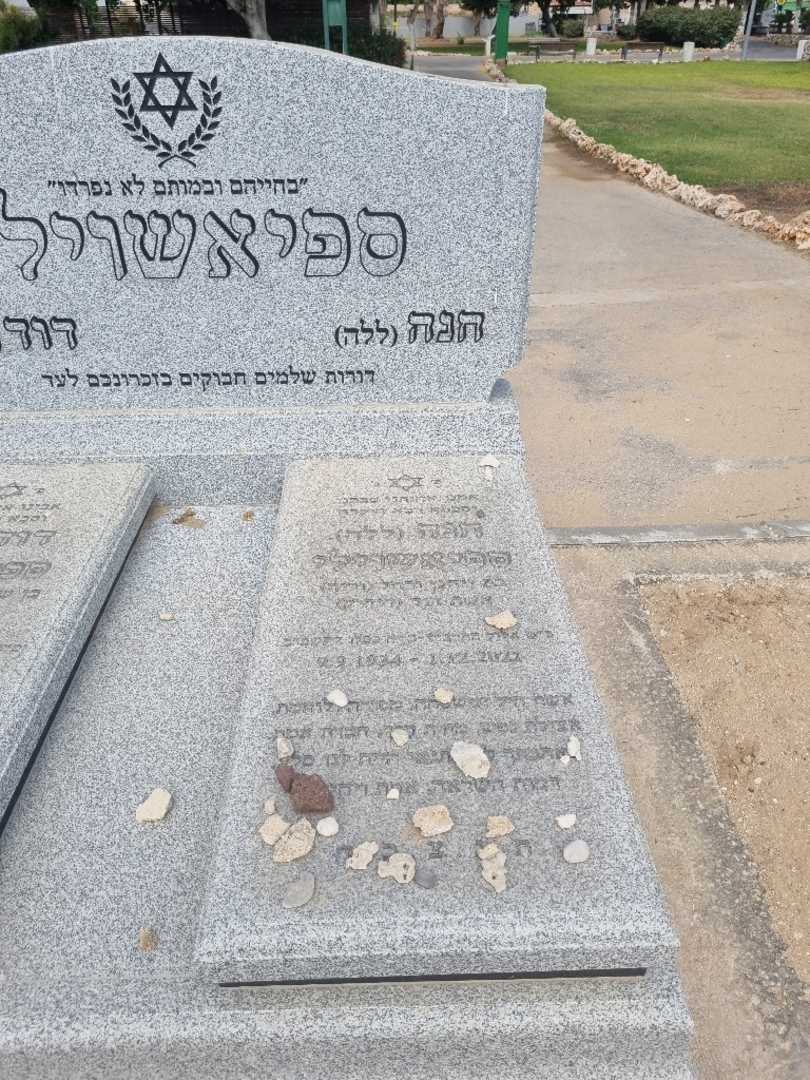 קברו של חנה "ללה" ספיאשווילי. תמונה 1