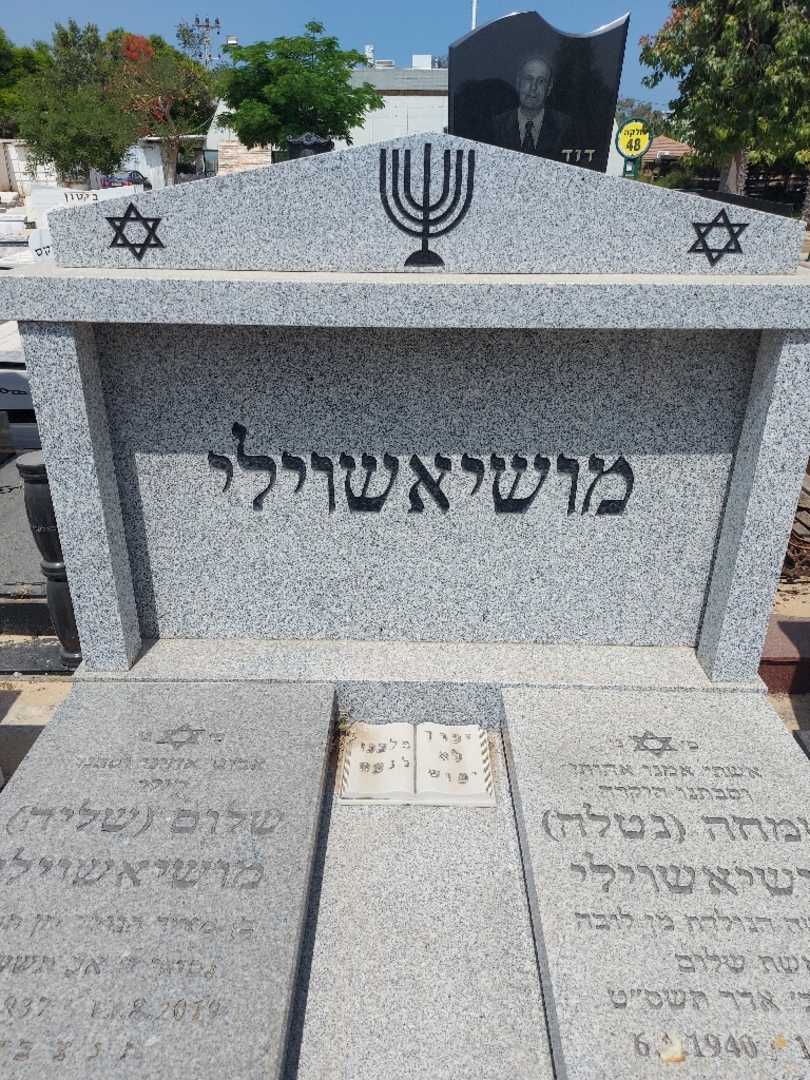 קברו של שלום "שליה" מושיאשבילי. תמונה 1