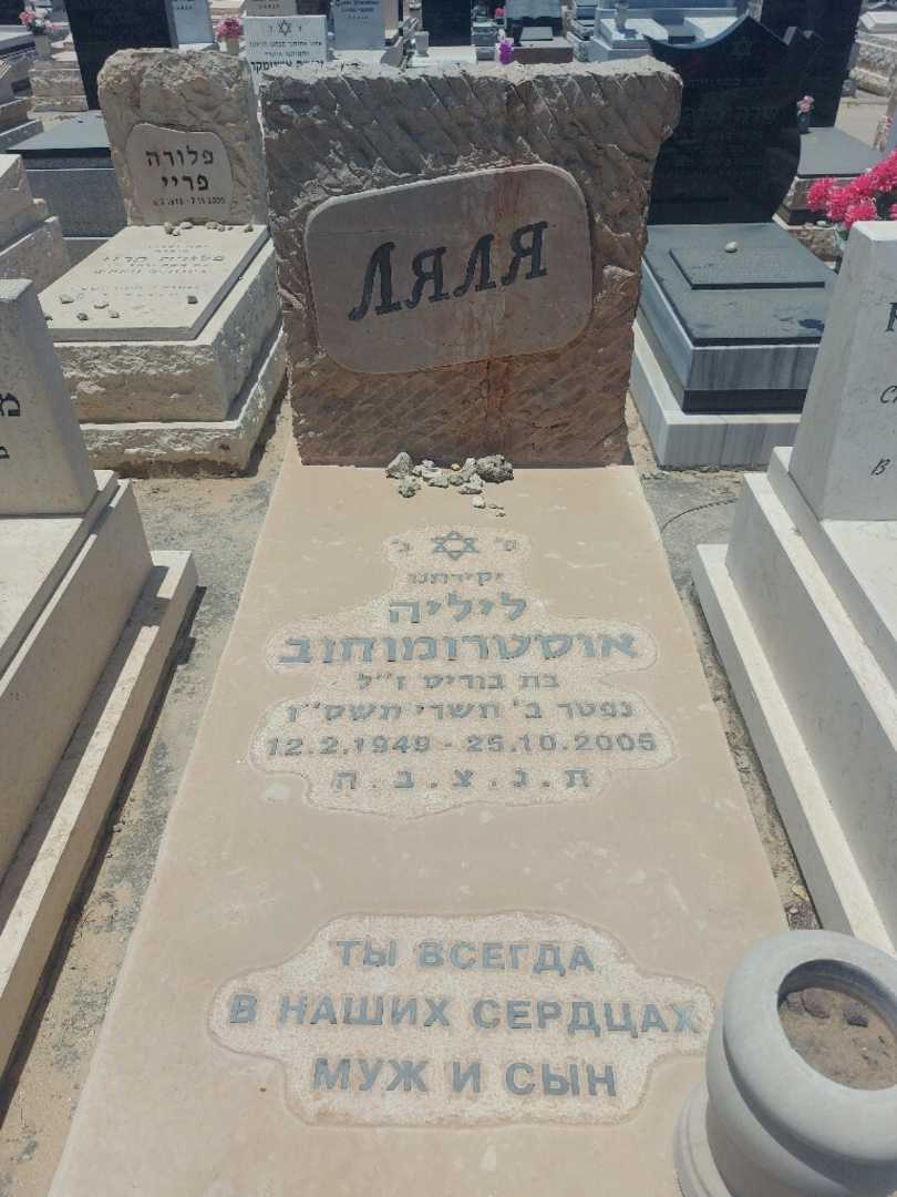 קברו של ליליה אוסטרומוחוב