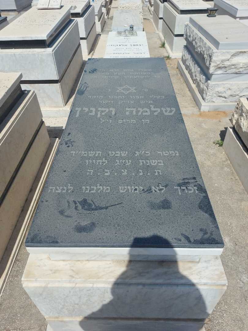 קברו של שלמה וקנין