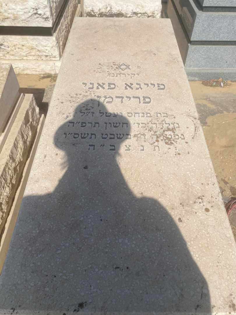קברו של פניה פרידמן
