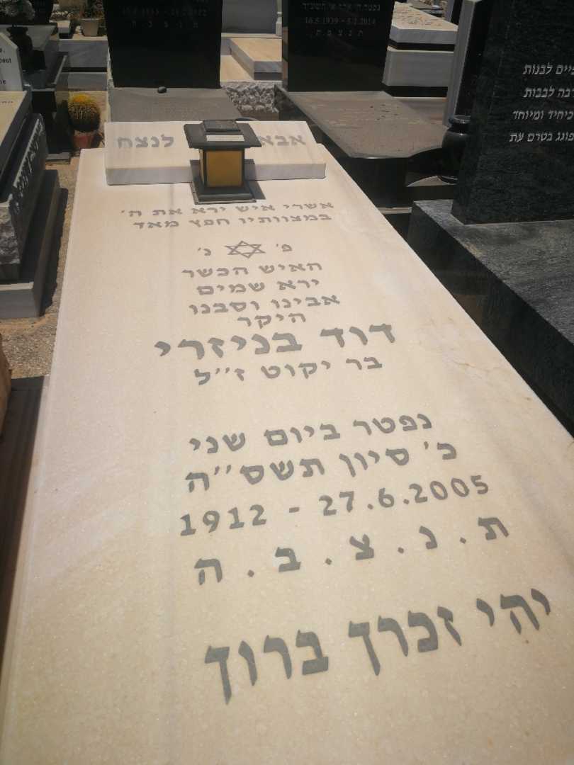 קברו של דוד בניזרי