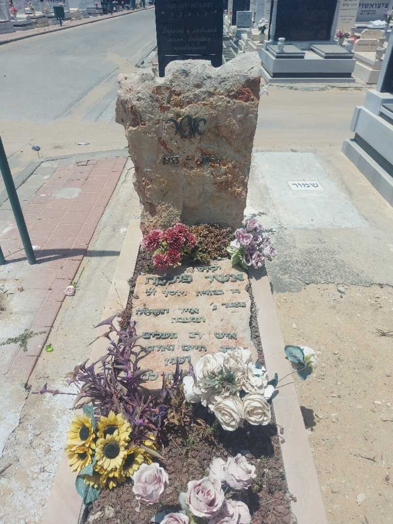 קברו של אשר פולקה
