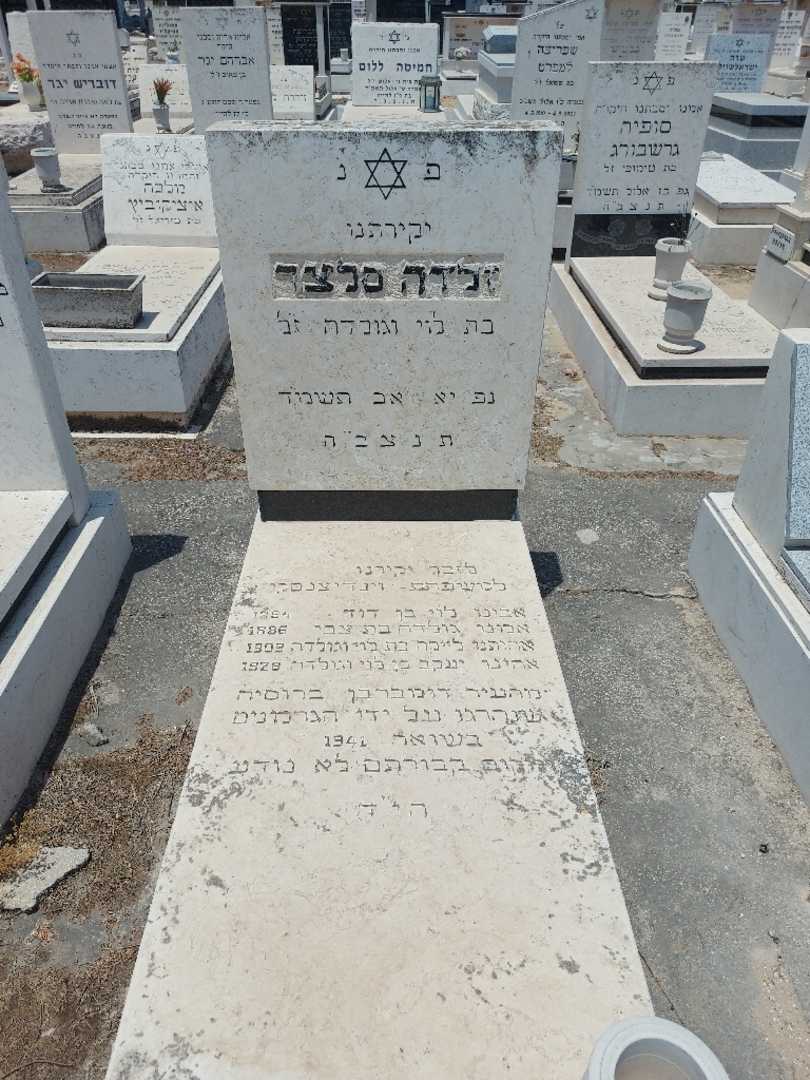 קברו של זלדה סלצר