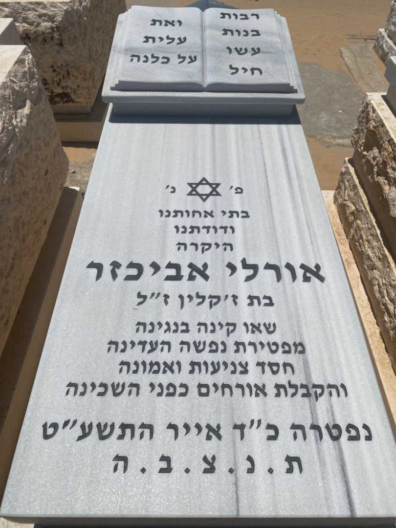 קברו של אורלי אביכזר