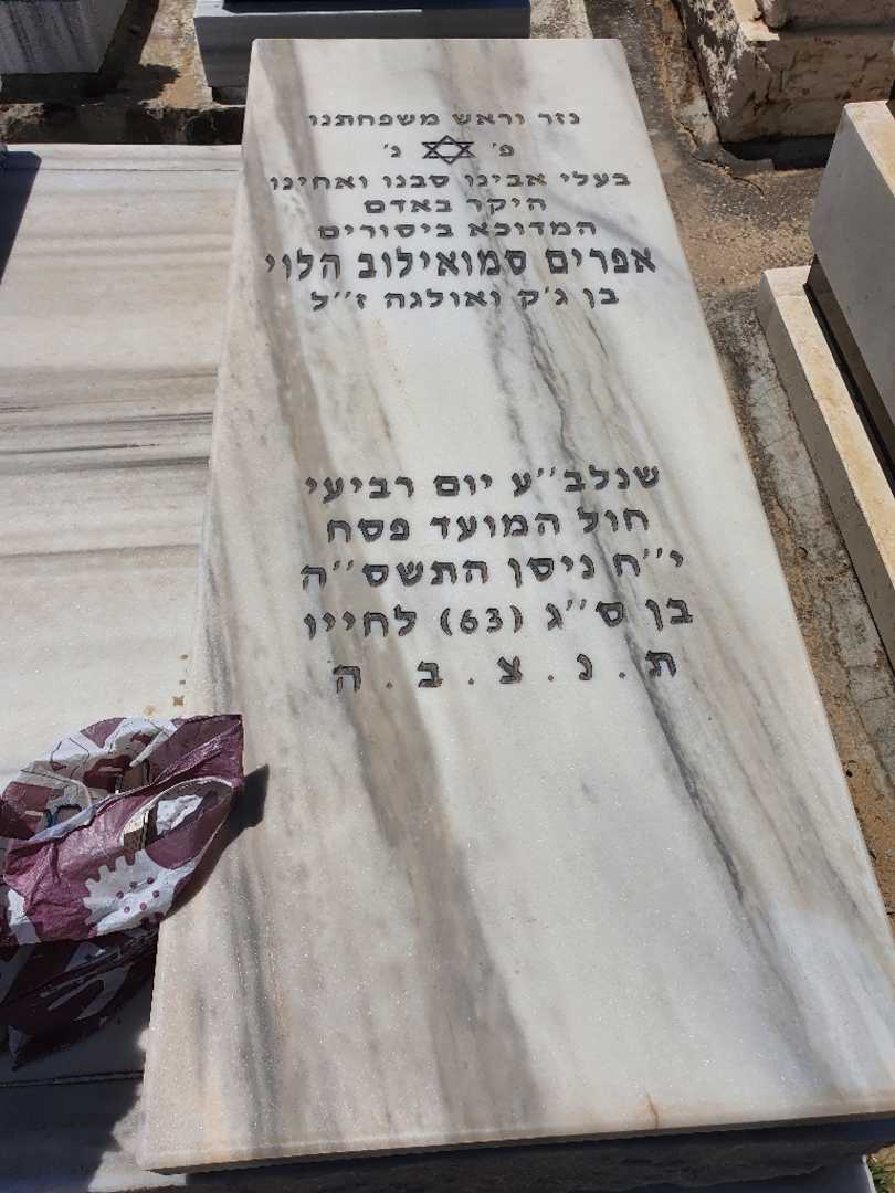 קברו של אפרים סמואילוב. תמונה 2