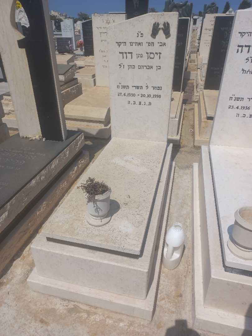 קברו של דוד "נתן" זיסו