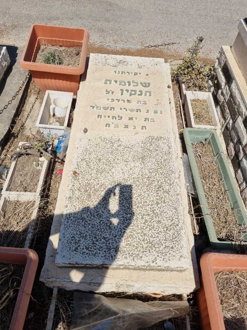 קברו של שלומית הנקין