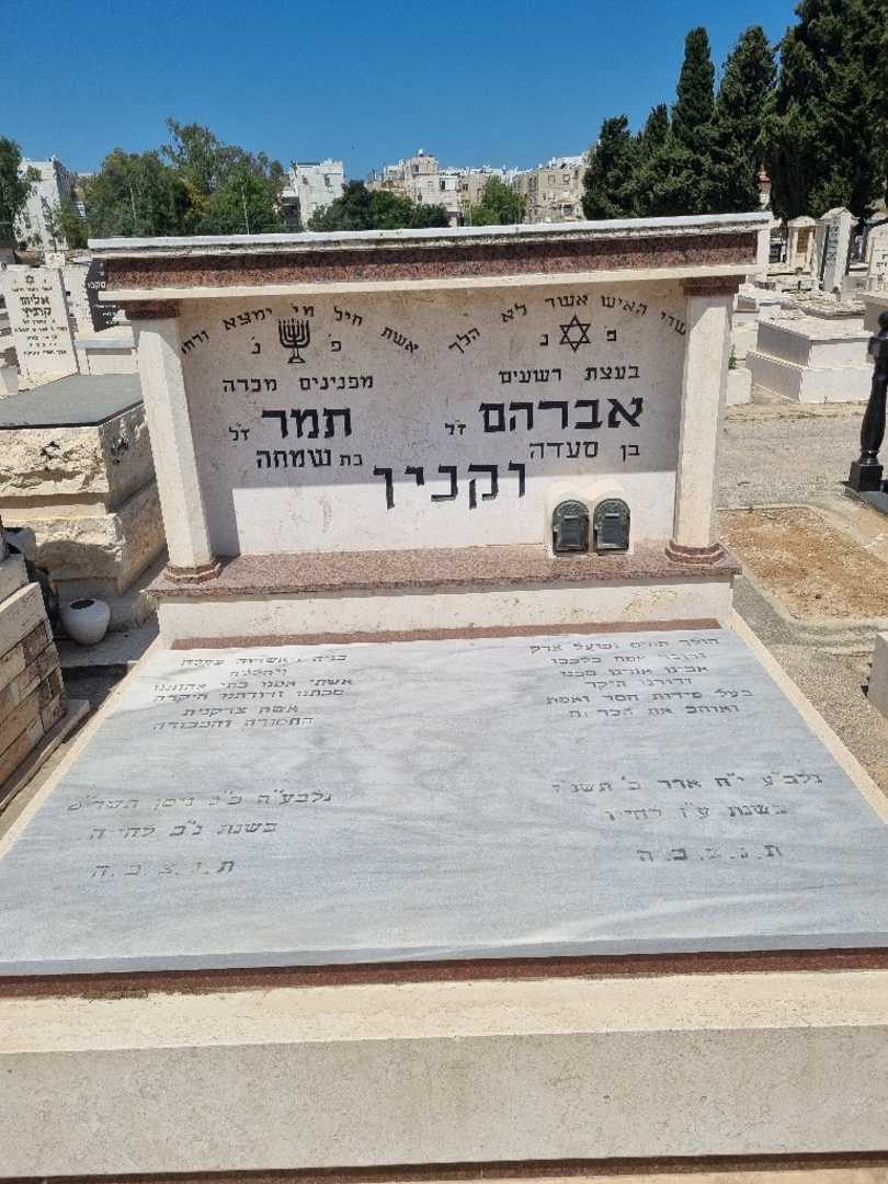 קברו של תמר וקנין. תמונה 1