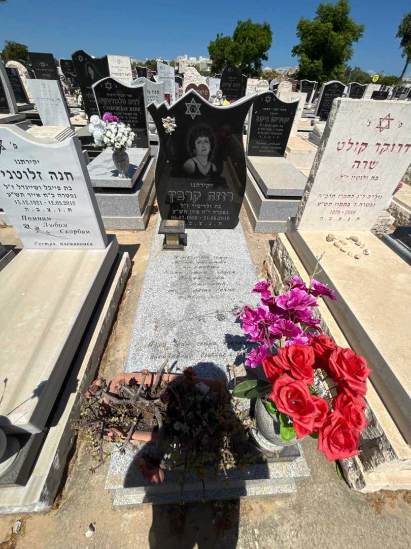 קברו של רוזה קרבץ