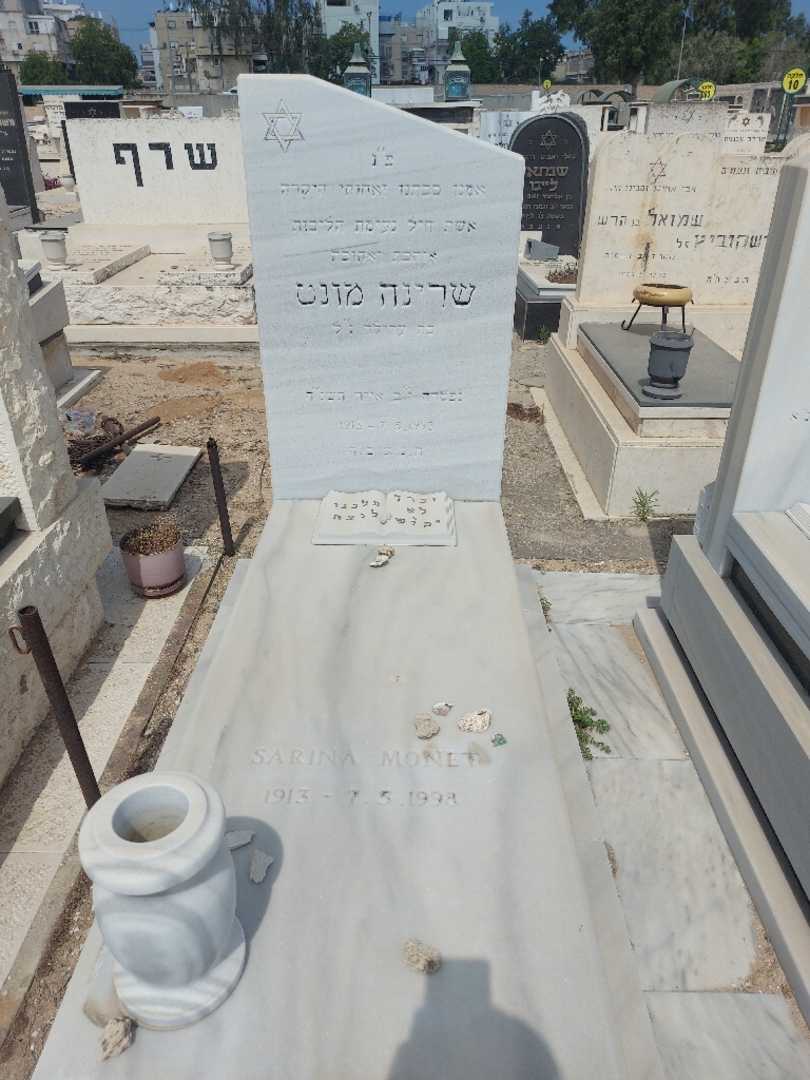 קברו של שרינה מונט