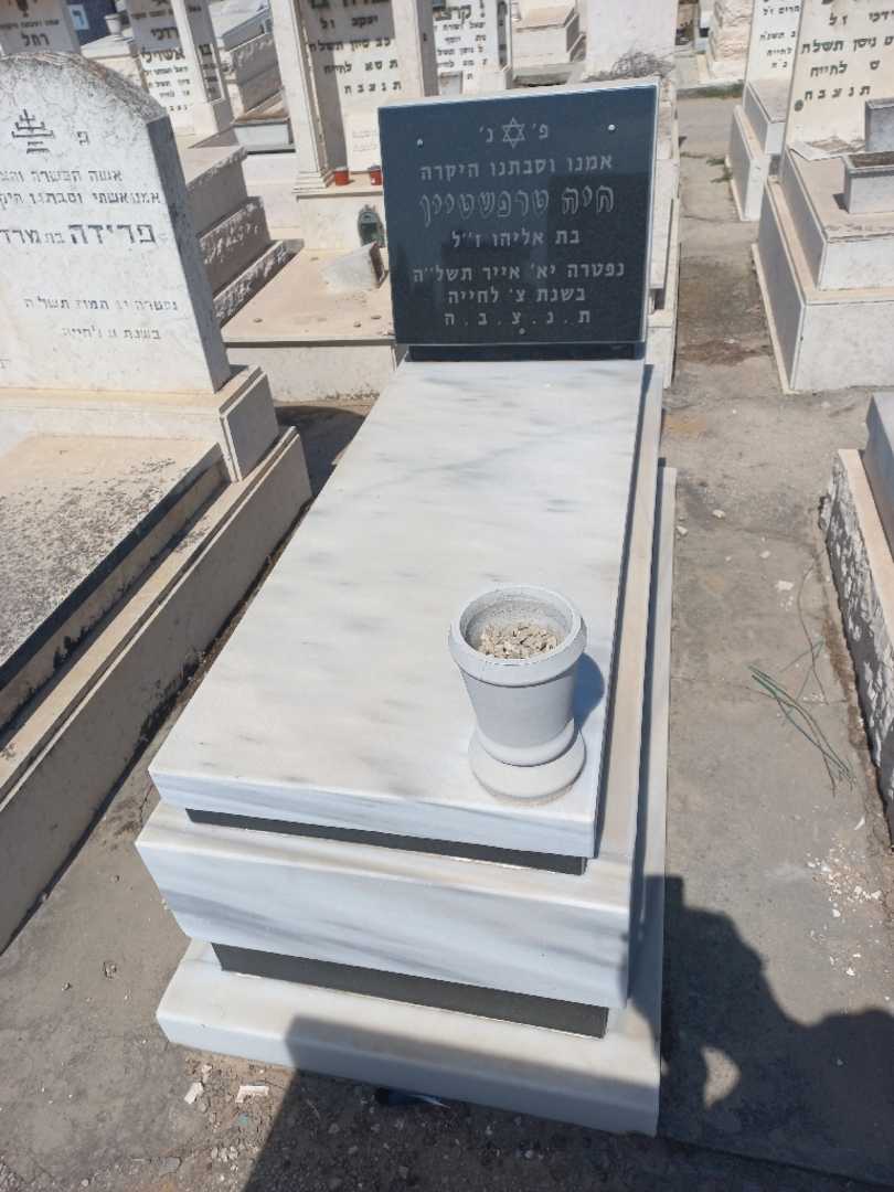 קברו של חיה טרפשטיין