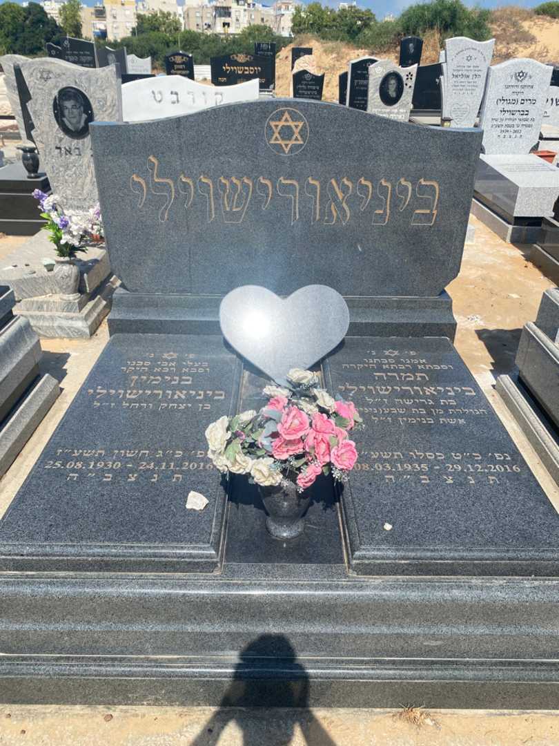 קברו של בנימין ביניאורישוילי. תמונה 1