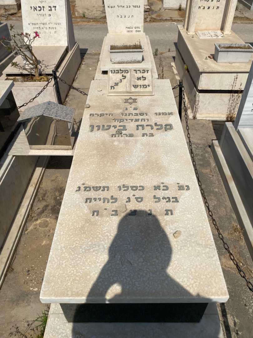 קברו של קלרה ביטון. תמונה 1