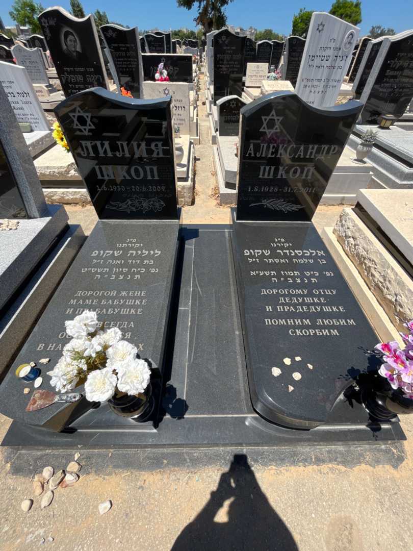 קברו של ליליה שקופ. תמונה 2