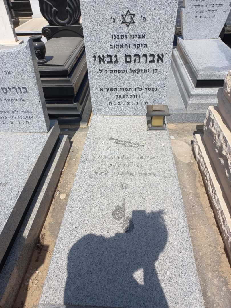 קברו של אברהם גבאי