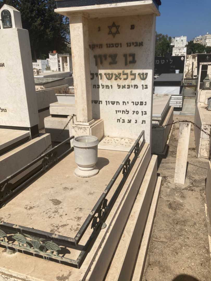 קברו של בן ציון שאללאשוילי. תמונה 2