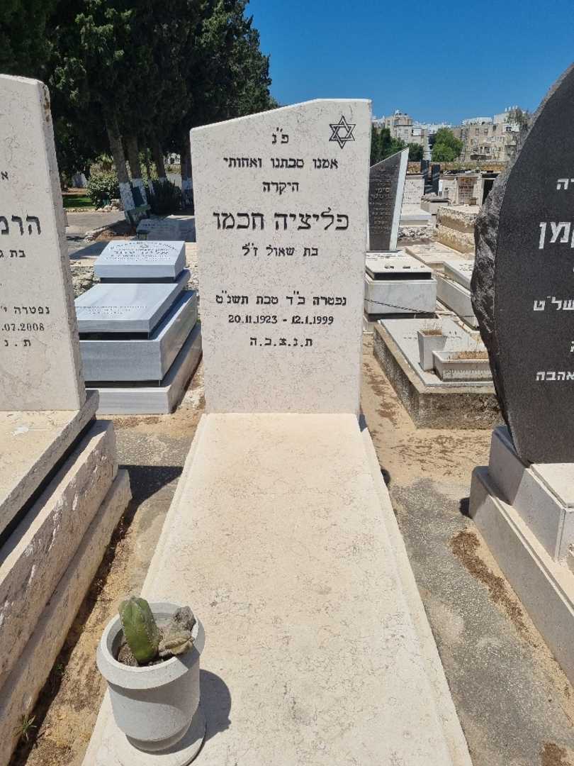 קברו של פליציה חכמו