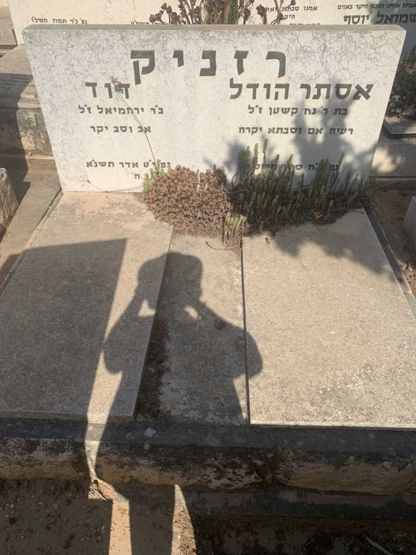 קברו של אסתר הודל רזניק. תמונה 2