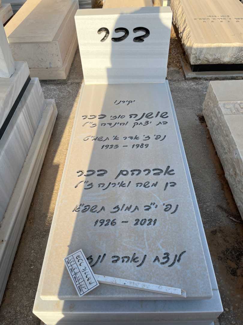 קברו של אברהם בכר