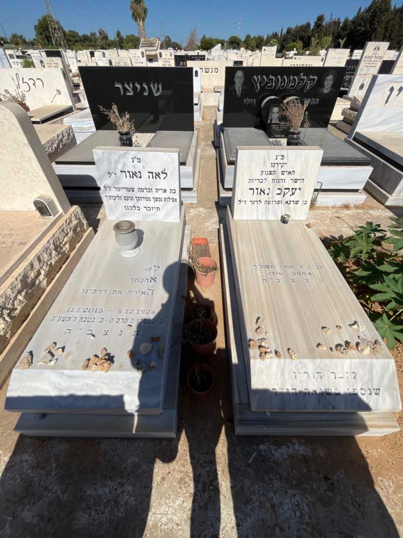 קברו של לאה נאור. תמונה 1