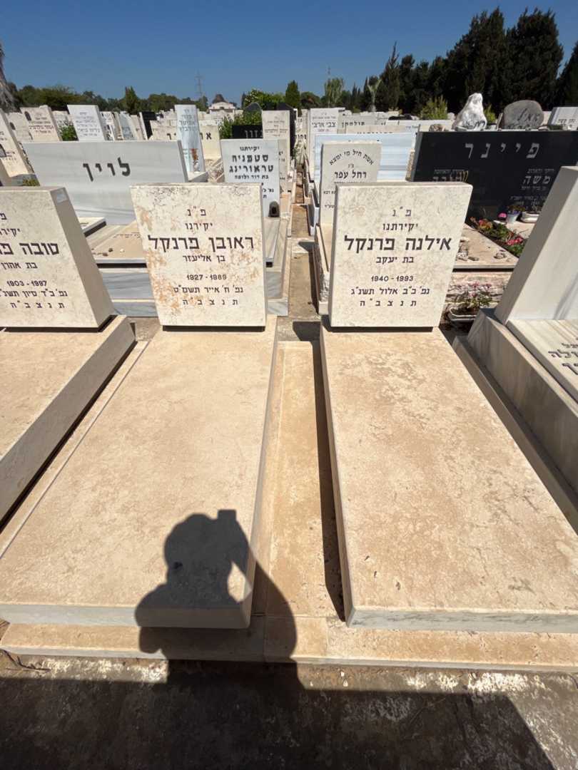 קברו של ראובן פרנקל. תמונה 1