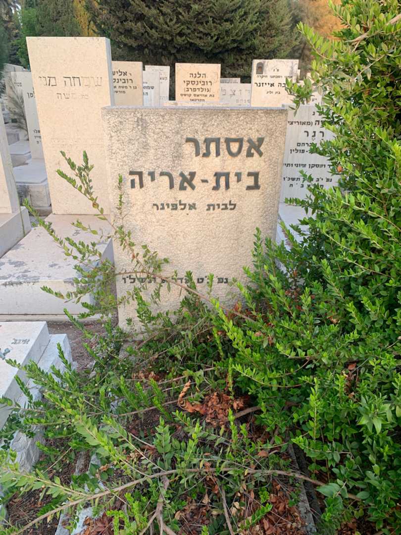 קברו של אסתר בית-אריה