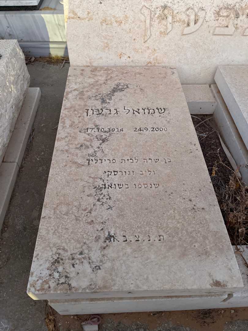 קברו של ליב זגורסקי. תמונה 1