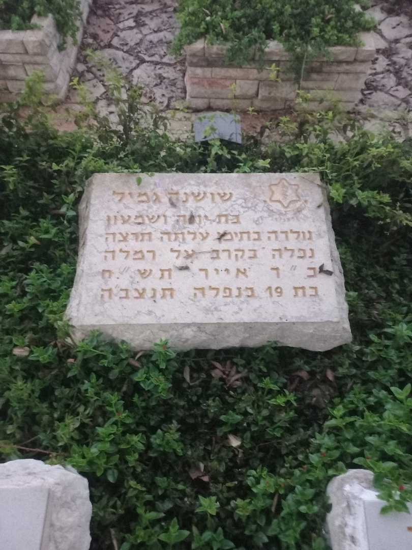 קברו של שושנה גמיל
