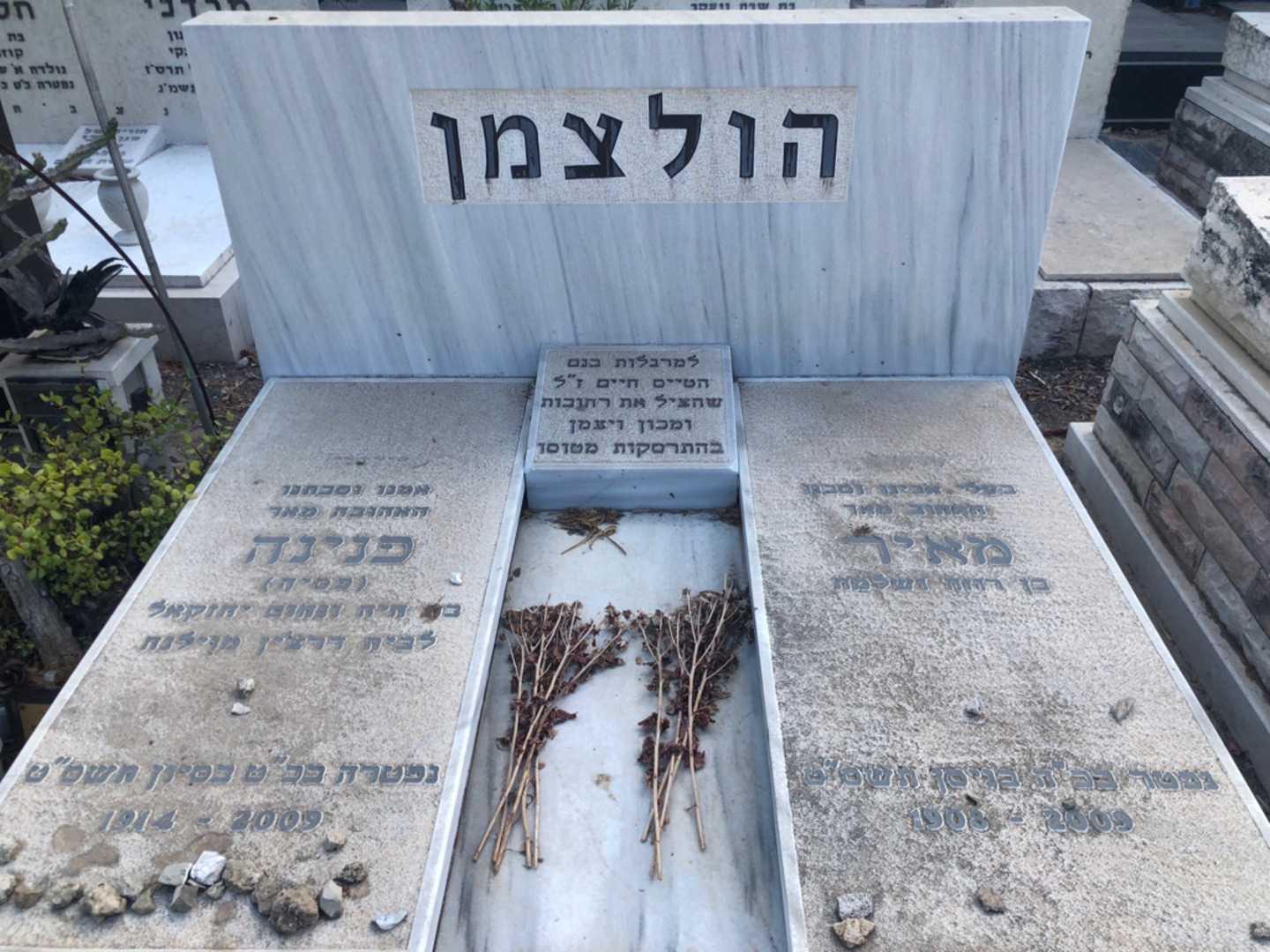קברו של מכון ויצמן. תמונה 1