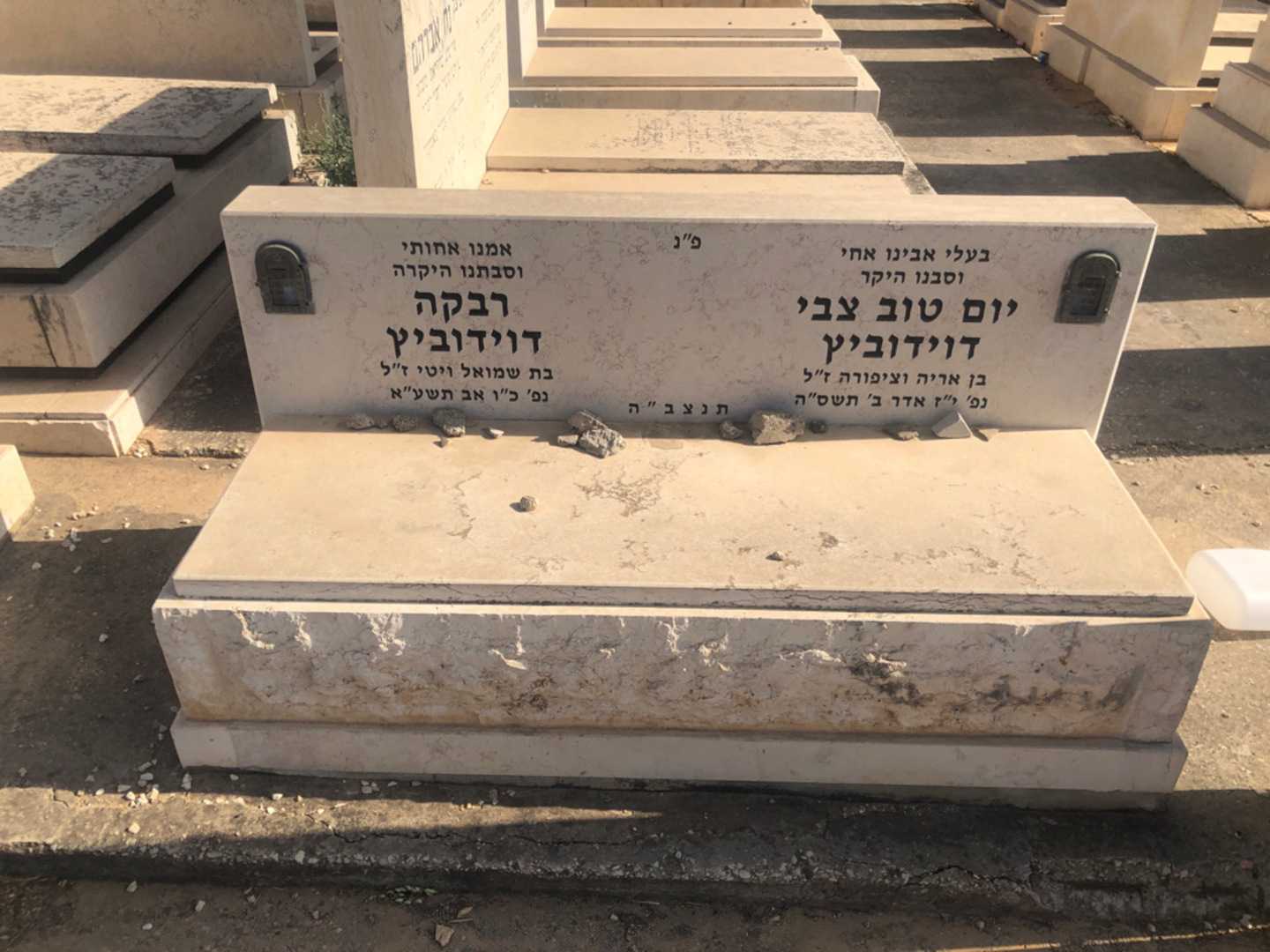 קברו של רבקה דוידוביץ. תמונה 1