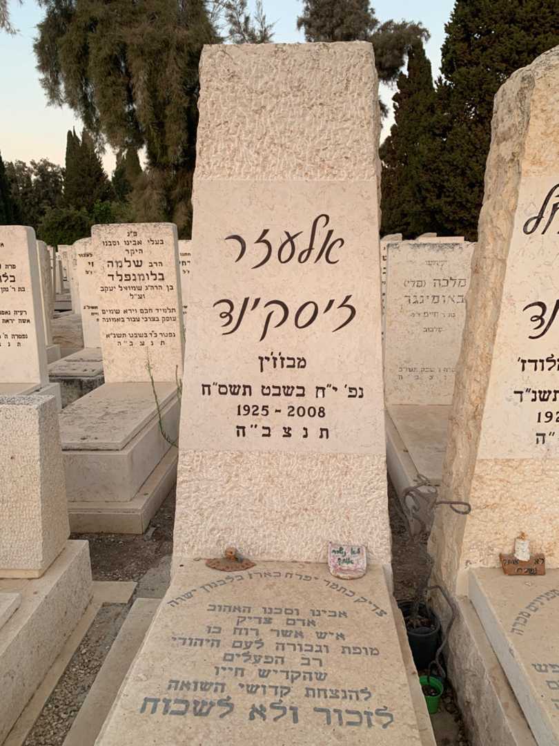 קברו של אלעזר זיסקינד