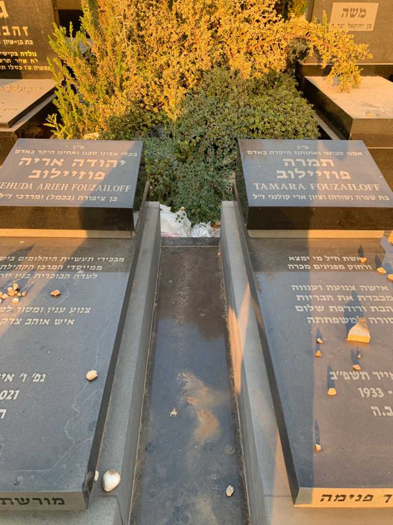 קברו של תמרה פוזיילוב. תמונה 1