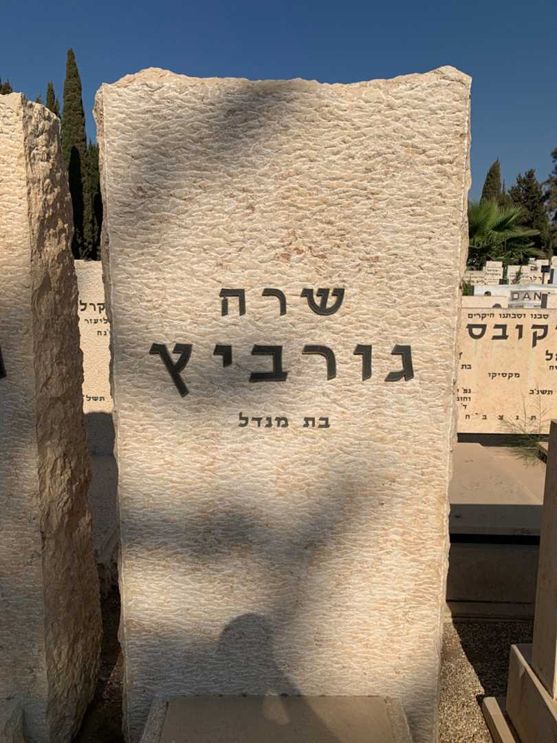 קברו של שרה גורביץ. תמונה 1