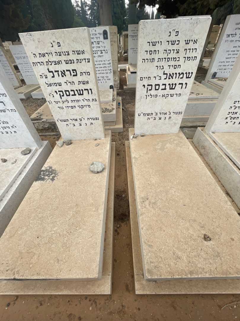 קברו של שמואל ורשבסקי. תמונה 1