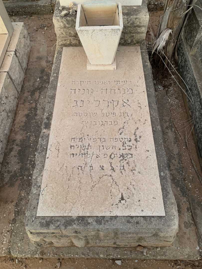 קברו של מנוחה-נוניה אקרלינג. תמונה 2