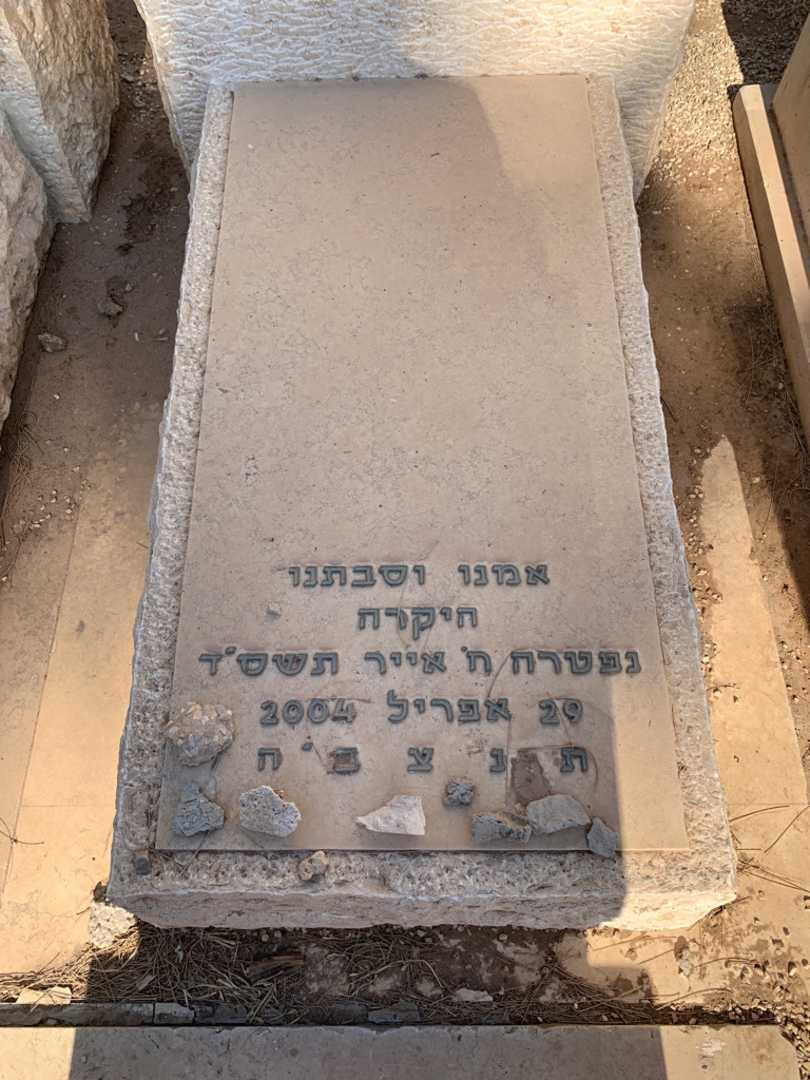 קברו של שרה גורביץ. תמונה 2