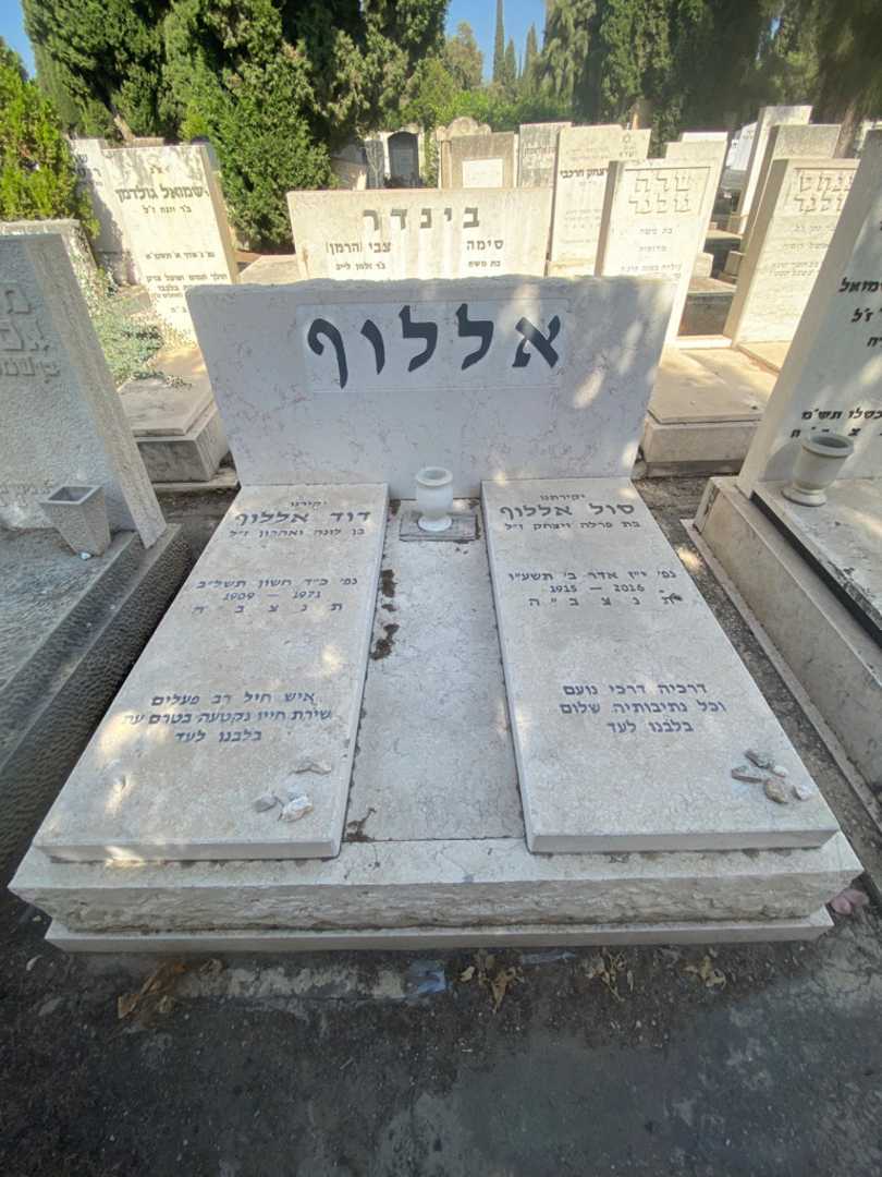 קברו של דוד אללוף. תמונה 1
