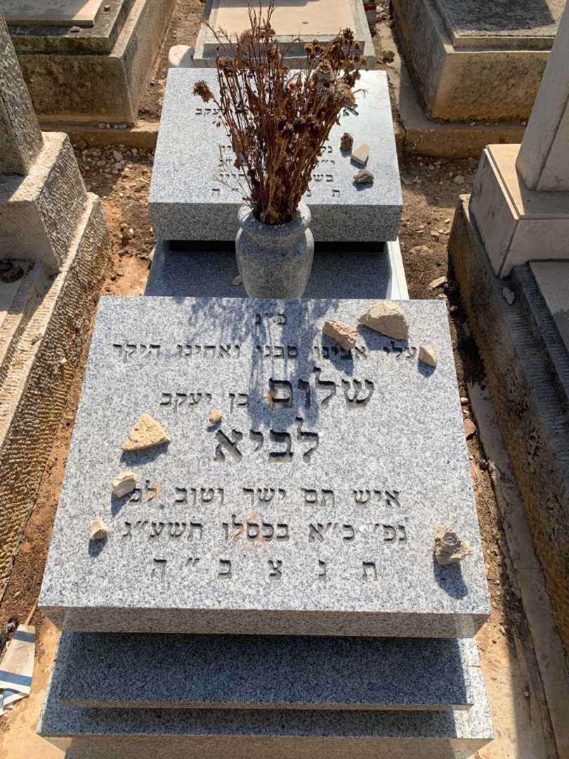 קברו של שלום לביא. תמונה 1