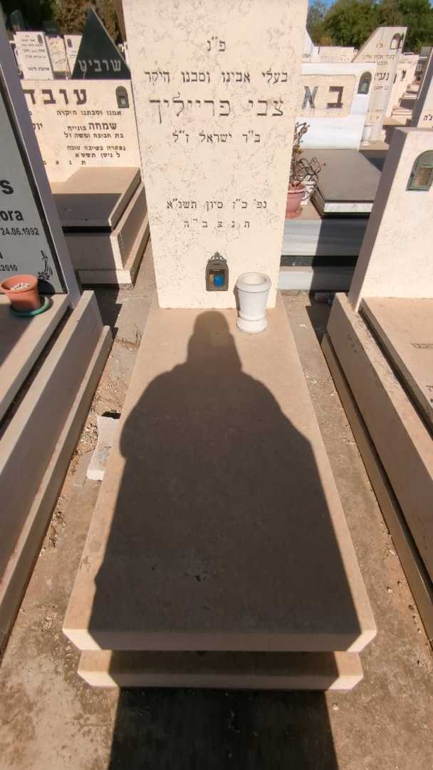 קברו של צבי פרייליך